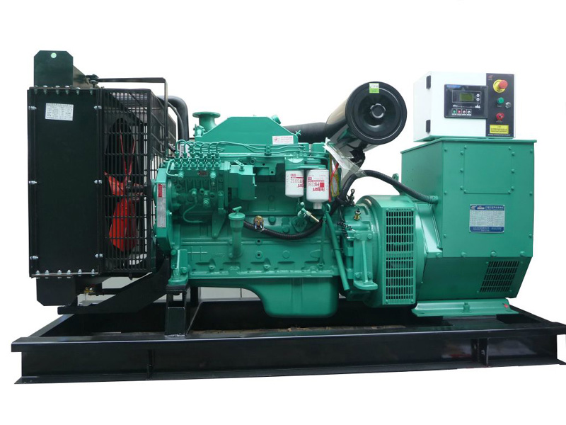 平邑发电机出租长期的应用排气管会冒黑烟缘故分析